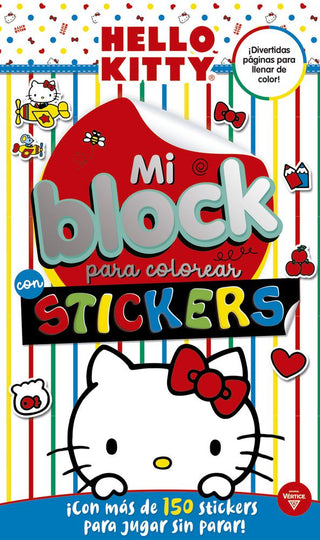 Libro Mi Block Para Colorear Kitty 9786313035984