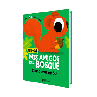 Libro Mis Amigos Del Bosque Con Caras En 3D 9786287820616