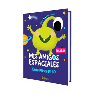 Libro Mis Amigos Espaciales Con Caras En 3D 9786287820623