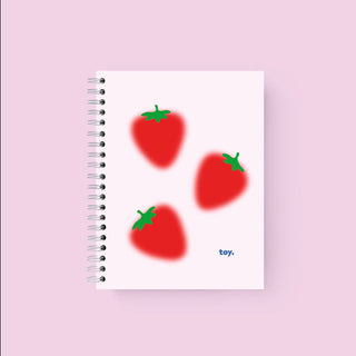 Libro Notebook Frozen Strawberries Rayado 7704818614642