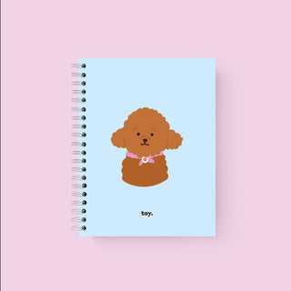Libro Notebook Poodle Mini Market Rayado 7704818626942