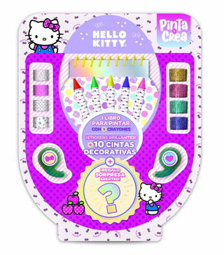 Libro Pinta Y Crea Hello Kitty 9786313032860