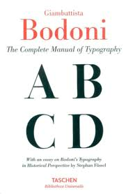 Bodoni: Manual Of Typography