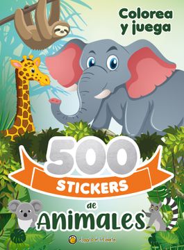 Libro 500 Stickers De Animales 9789878201092