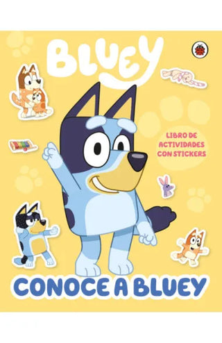 Libro Bluey- Conoce A Bluey Libro De Actividad 9786287675384
