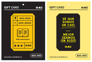 Bono de Regalo Fisico