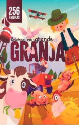 Colorea en grande Granja
