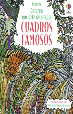 Cuadros Famosos. Colorea Por Arte De Magia