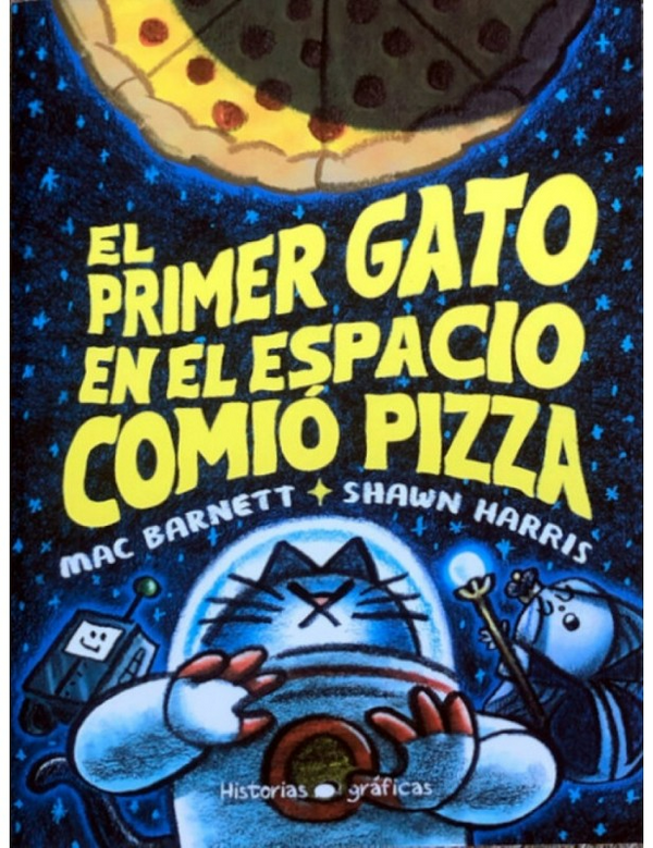 El primer gato en el espacio comió pizza