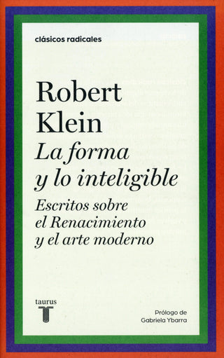Libro La Forma Y Lo Inteligible 9788430628490
