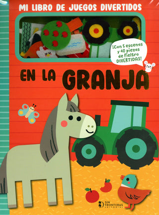 En La Granja: Mi Libro De Juegos Divertidos