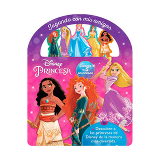 Libro Jugando Con Mis Amigas Disney Princesa Conoce A 5 Princesas 9786287544277