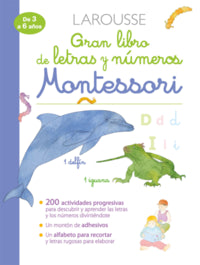 Gran Libro De Letras Y Numeros Montessori