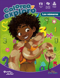 Libro Coloreo Y Exploro Los Números. Encanto 9786287572652