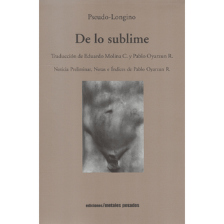 De lo sublime
