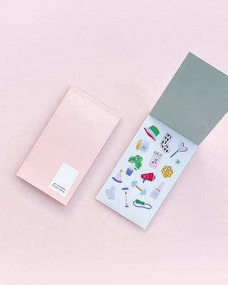 Libro My Stickers Pocket Book Light Pink 7704818775480