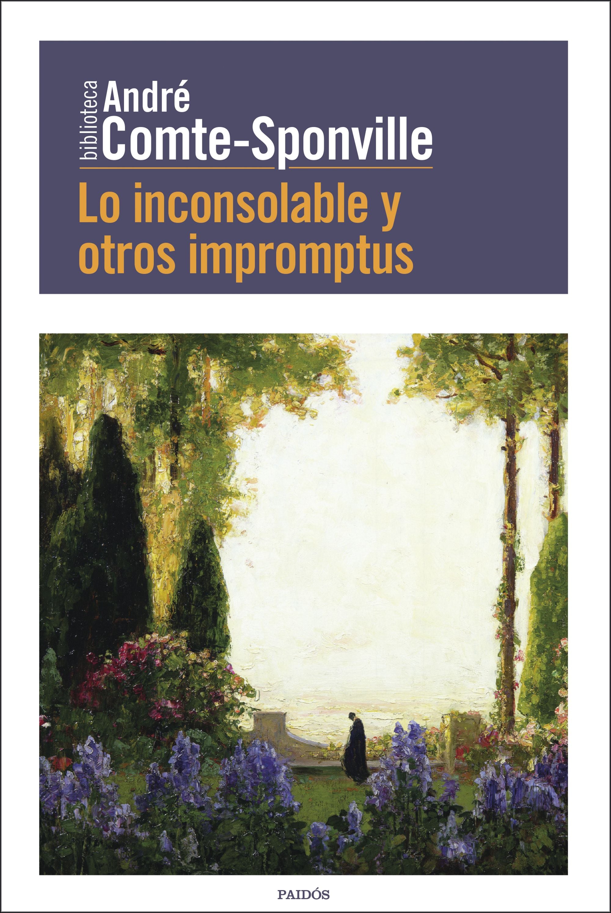 Lo inconsolable y otros impromptus - Comte-Sponville | BUKZ – Bukz