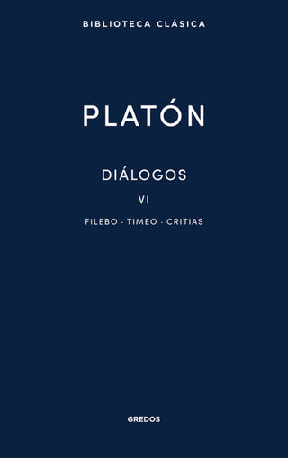 38. Dialogos Vi. Filebo Timeo Critias Libro