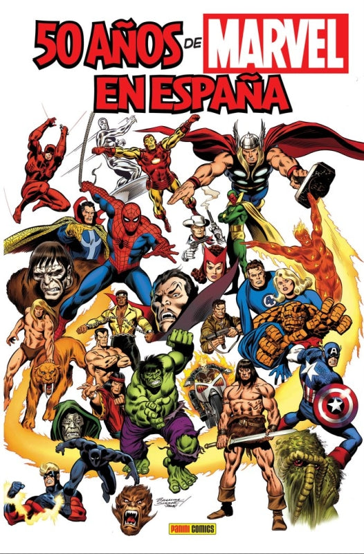 50 Años De Marvel En España Libro