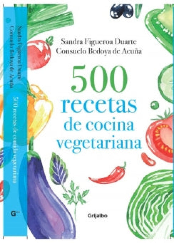 500 Recetas De Cocina Vegetariana Libro