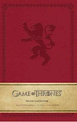 Game Of Thrones House Lannister Ruled Journal