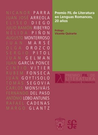 Premio Fil De Literatura En Lenguas Romances, 20 Años