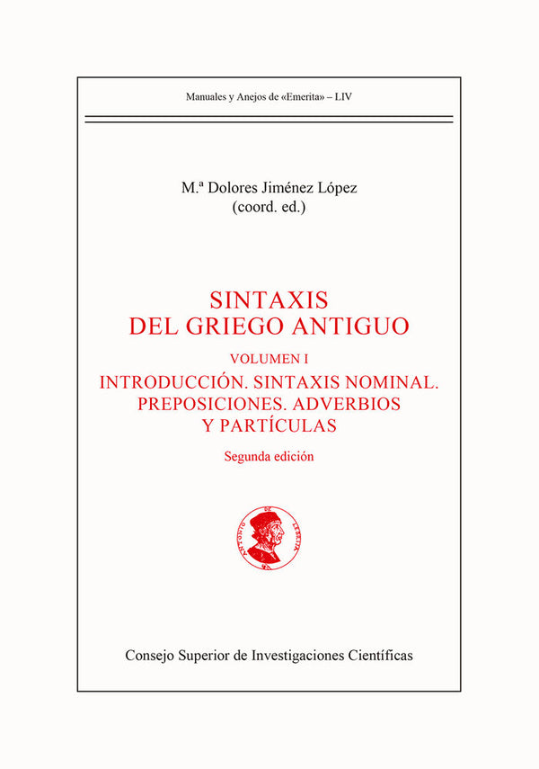 Sintaxis Del Griego Antiguo (2 Vols.)