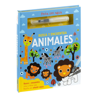 Pinta Con Agua Animales