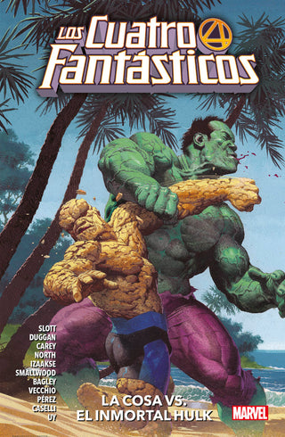 Los 4 Fantasticos 4 La Cosa Vs El I Hulk