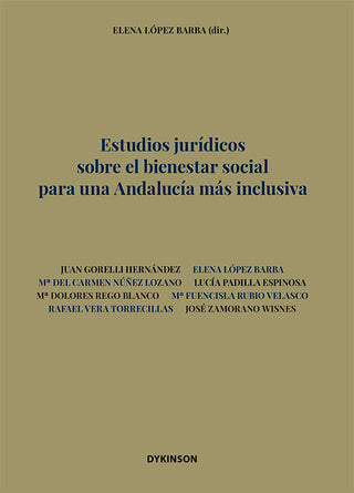 Estudios Juridicos Sobre El Bienestar Social Para Una Andalu