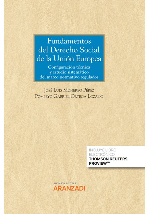 Fundamentos Del Derecho Social De La Union Europea. Configur