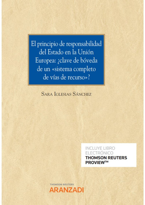 El Principio De Responsabilidad Del Estado En La Union Europ