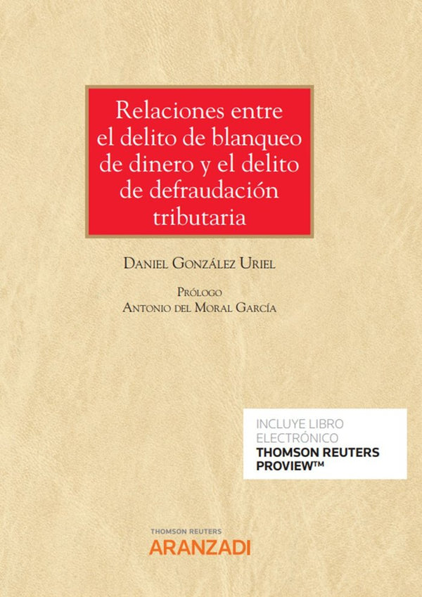 Relaciones Entre El Delito De Blanqueo De Dinero Y El Delito