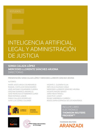Inteligencia Artificial Legal Y Administracion De Justicia