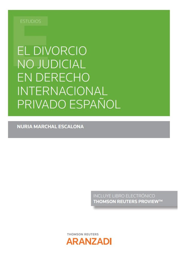 El Divorcio No Judicial En Derecho Internacional Privado Es