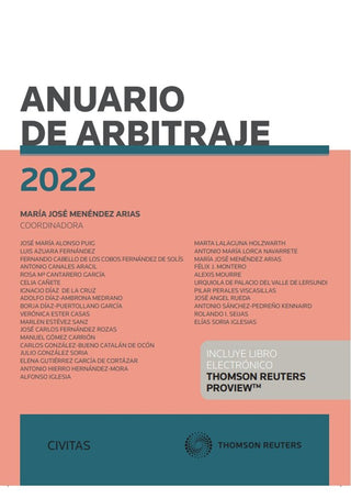 Anuario De Arbitraje 2022 (Papel E-Book)
