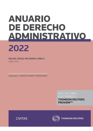 Anuario De Derecho Administrativo 2022 (Papel E-Book)
