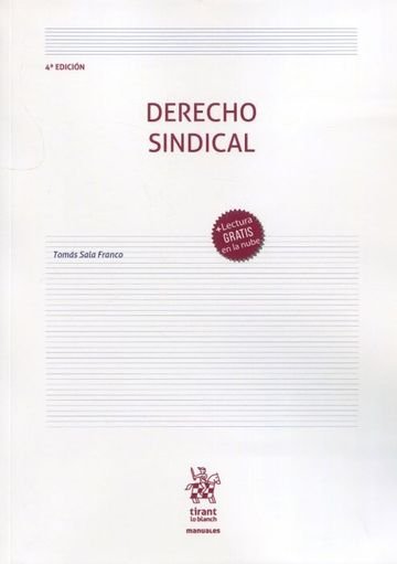 Derecho Sindical 4º Edicion