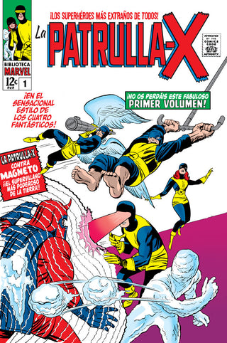 Biblioteca Marvel La Patrulla-X 1. 1963-64: The X-Men 1-6 Usa