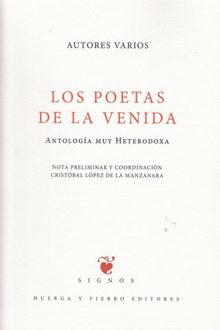 Los Poetas De La Venida