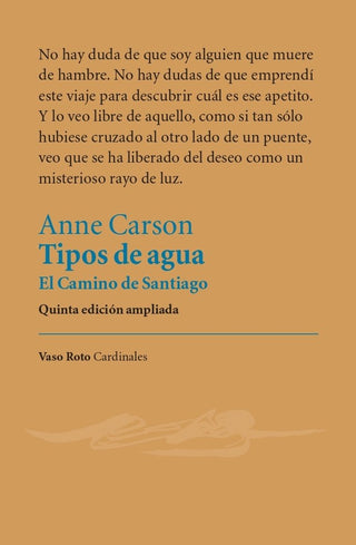 Tipos De Agua