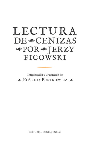 Lectura De Cenizas
