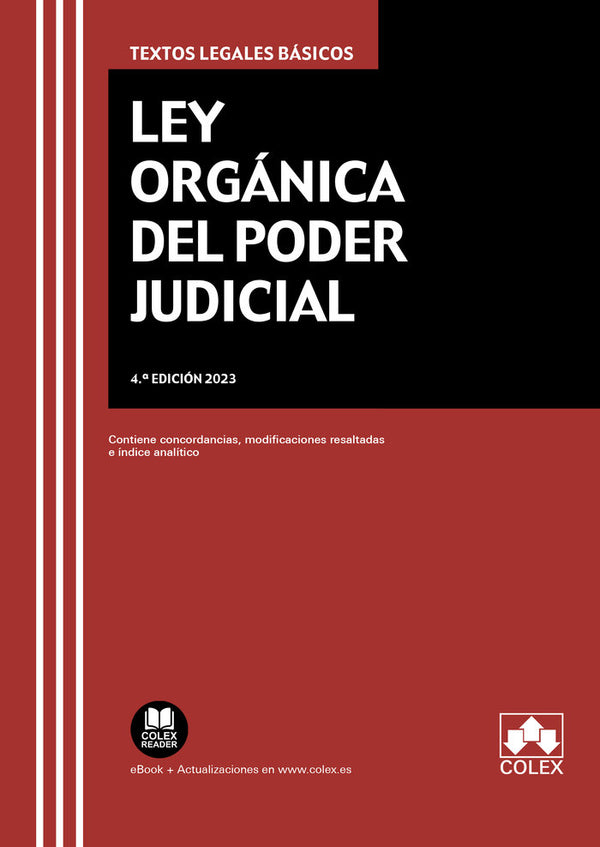 Ley Organica Del Poder Judicial 4ª Ed