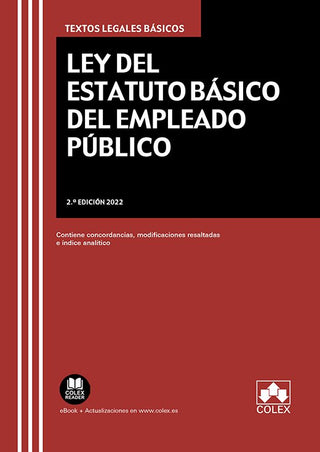 Ley Del Estatuto Basico Del Empleado Publico 2ªed 2022