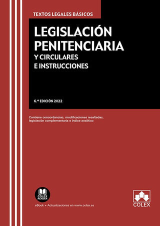 Legislacion Penitenciaria Y Circulares E Instruccioneslegis
