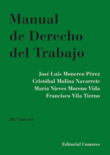 Manual De Derecho Del Trabajo