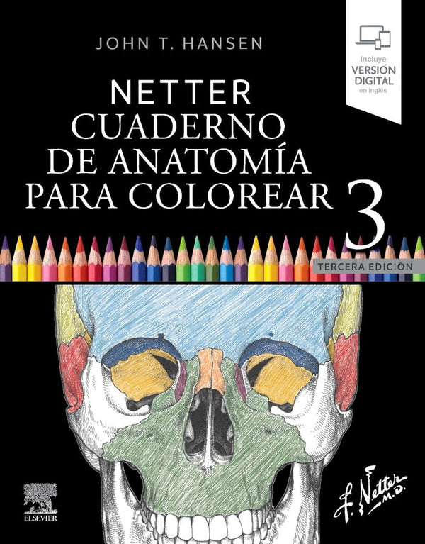 Netter Cuaderno De Anatomia Para Colorear 3ª Ed