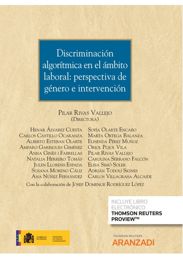 Discriminacion Algoritmica En El Ambito Laboral: Perspectiva