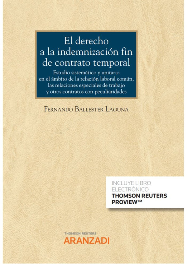 Derecho A La Indemnizacion Fin De Contrato Temporal Estudio