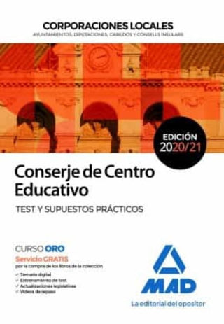 Conserje De Centro Educativo De Corporaciones Locales. Test